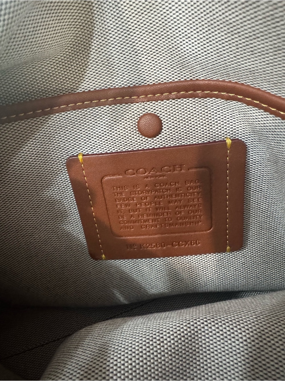 Coach Rogue 40 Warm Brown Suede - Picture 4 of 12